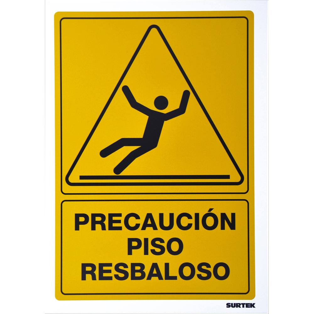 Surtek - Señal  inPrecaucion piso resb in