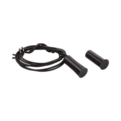 SFIRE - Contacto magnético para puertas y ventanas aluminio y madera de empotrar color café /GAP: 19mm