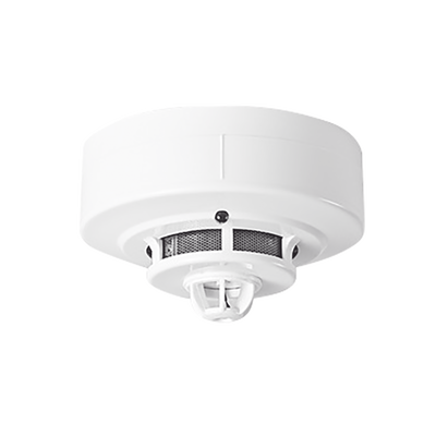 SFIRE - Detector de humo fotoeléctrico con detector de temperatura, conexión a 4 hilos