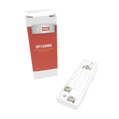 SFIRE - Botón De Pánico / Con leyenda de Emergencia  /Aplicaciones para Paneles de alarma, control de acceso, Videovigilancia/ Fácil Uso