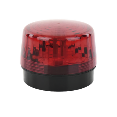 SFIRE - Luz Estroboscópica LED (35) / Patrones de Parpadeo Ajustables / 8 Patrones / Batería de Respaldo / 12-24 Vcc/Vca / Resistente al Clima IP66/IP55