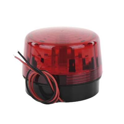 SFIRE - Luz Estroboscópica LED (35) / Patrones de Parpadeo Ajustables / 8 Patrones / Batería de Respaldo / 12-24 Vcc/Vca / Resistente al Clima IP66/IP55