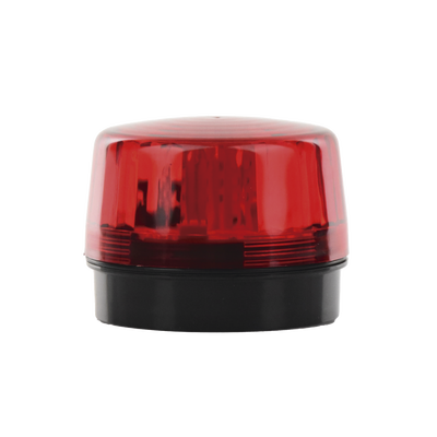 SFIRE - Luz Estroboscópica LED (55) / Patrones de Parpadeo Ajustables / 8 Patrones / Batería de Respaldo / 12-24 Vcc/Vca / Resistente al Clima IP66/IP55