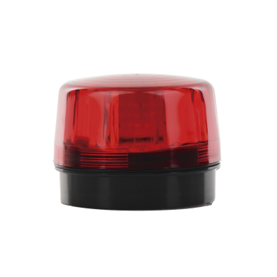SFIRE - Luz Estroboscópica LED (55) / Patrones de Parpadeo Ajustables / 8 Patrones / Batería de Respaldo / 12-24 Vcc/Vca / Resistente al Clima IP66/IP55
