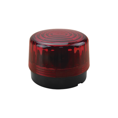 SFIRE - Luz Estroboscópica LED (55) / Patrones de Parpadeo Ajustables / 8 Patrones / Batería de Respaldo / 12-24 Vcc/Vca / Resistente al Clima IP66/IP55