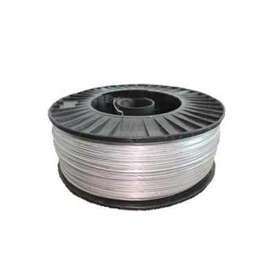 SFIRE - Bobina de 500 Metros (1640 Pies) / Alambre de Aluminio Reforzado / 14 AWG / Para Intemperie / Ideal para Cercas Electrificadas