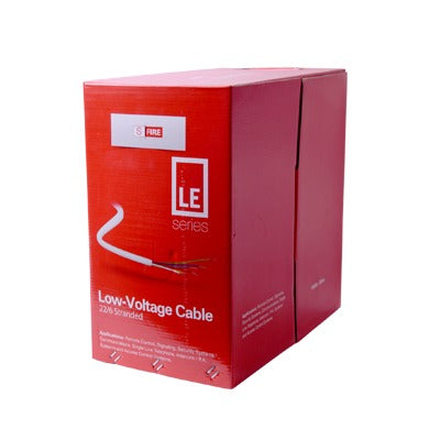 SFIRE - Bobina de 305 Metros (1000 Pies) / Cable de CCA / 6 x 22 AWG / Tipo Aluminio Revestido de Cobre / Aplicaciones en Control de Acceso / Alarmas de Intrusión/Control de Acceso / Automatización / Interfonos y TV Porteros