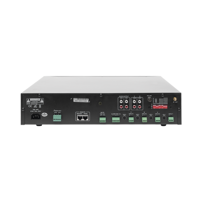 EPCOM PROAUDIO - Amplificador Mezclador Matricial | 2 zonas | 240w por canal | 6 entradas | Receptor de medios