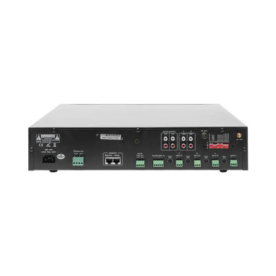 EPCOM PROAUDIO - Amplificador Mezclador Matricial | 2 zonas | 240w por canal | 6 entradas | Receptor de medios