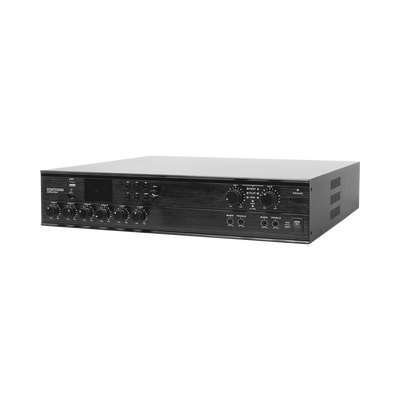 EPCOM PROAUDIO - Amplificador Mezclador Matricial | 2 zonas | 240w por canal | 6 entradas | Receptor de medios