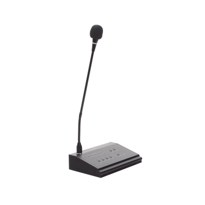 EPCOM PROAUDIO - Micrófono a Distancia de 4 Zonas para Sistema de Voceo SF4240MP | No compatible con SF4240UC o SF2240UC
