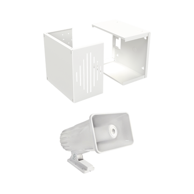 SFIRE - Sirena de 2 tonos 30 W/ Sonido 118 dB / Gabinete IMP30V3 Incluido