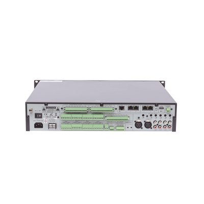 EPCOM PROAUDIO - Controlador de Evacuación Por Voz | 500 W | 8 Zonas independientes | 4 entradas de audio y 2 entradas de micrófono