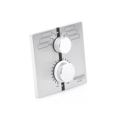 EPCOM PROAUDIO - Control de  Volumen Remoto con Selector de Canales | Compatible con Amplificador SF2240UC - SF4240UC