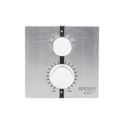 EPCOM PROAUDIO - Control de  Volumen Remoto con Selector de Canales | Compatible con Amplificador SF2240UC - SF4240UC