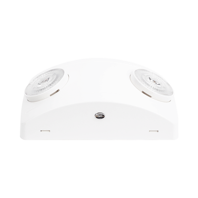 SFIRE - Luz de Emergencia Dual LED ultra compacta/150 lúmenes/Luz fría/Batería de Respaldo Incluida/Botón de test.