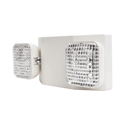 SFIRE - Luz LED de Emergencia Dual LED /150 lúmenes/Luz fría/Batería de Respaldo Incluida/Botón de test.