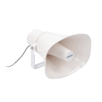 EPCOM PROAUDIO - Altavoz para Exterior | Tipo Trompeta | 15-30W | 70/100V | IP66 | Material ABS | Bracket de Metal