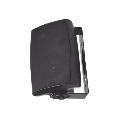 EPCOM PROAUDIO - Altavoz de Pared de 2 vías | Woofer 4in + 1.5in  | 70/100V y 8 ohms | 1.25W-2.5W-5W-10W-20W | 86dB de Sensibilidad | A prueba de Humedad | Compatible con Sistemas de Alta y Baja Impedancia
