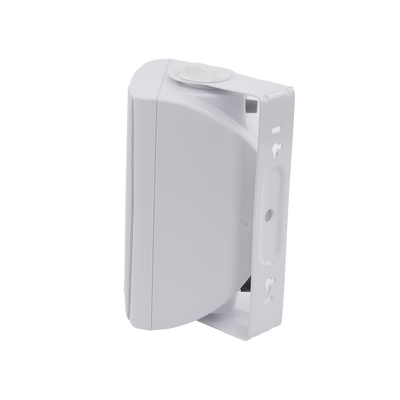 EPCOM PROAUDIO - Altavoz de Pared de 2 vías | Woofer 4in + 1.5in | 2.5W - 20W | Para Sistemas 70/100V y 8 ohms | Material ABS | Rejilla y Bracket de Metal | Color Blanco