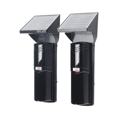 SFIRE - Detector fotoelectrico con CELDA SOLAR; DE 3 RAYOS; alcance exterior 100 m / 4 frecuencias