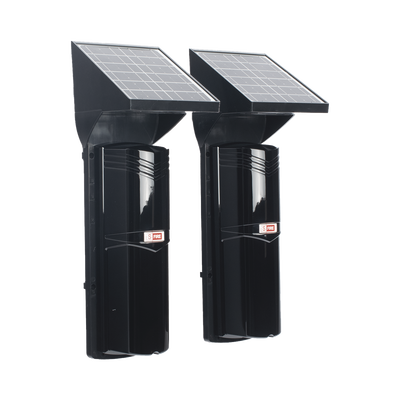 SFIRE - Detector fotoelectrico con CELDA SOLAR; DE 3 RAYOS; alcance exterior 100 m / 4 frecuencias