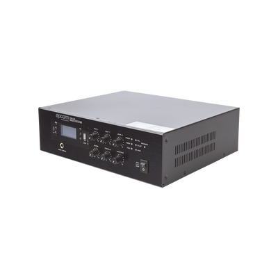 EPCOM PROAUDIO - Mini Amplificador de Audio Mezclador | 120W RMS | Sistema 70/100V | MP3 | Tuner | Bluetooth | Musica ambiental y Voceo