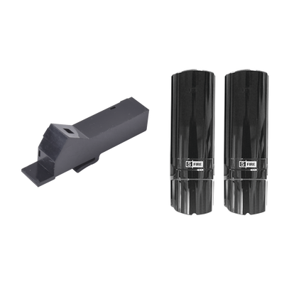SFIRE - Detector de rayo fotoeléctrico con Mira / 3 rayos / 4 frecuencias / 50mts exterior / Alimentación 12-24 Vcc