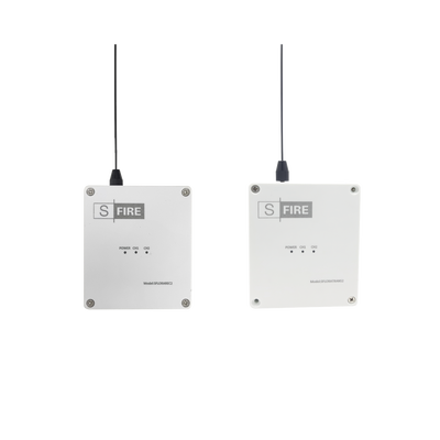 SFIRE - KIT de Transmisor - Receptor inalámbrico / Distancia máxima de transmisión 2500 metros (Linea de vista)
