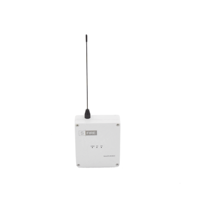 SFIRE - Receptor inalámbrico / 2500 metros de cobertura / 2 salidas de relevador tipo C