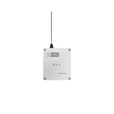 SFIRE - Receptor inalámbrico / 2500 metros de cobertura / 2 salidas de relevador tipo C