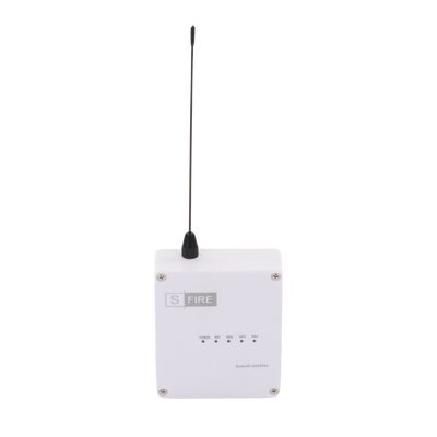 SFIRE - Receptor inalámbrico / 2500 metros de cobertura / 4 salidas de relevador tipo C