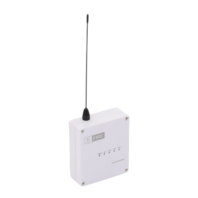 SFIRE - Receptor inalámbrico / 2500 metros de cobertura / 4 salidas de relevador tipo C