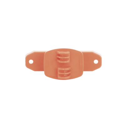 SFIRE - Aislador de Paso color Naranja reforzado para cercos eléctricos, resistente al clima extremoso