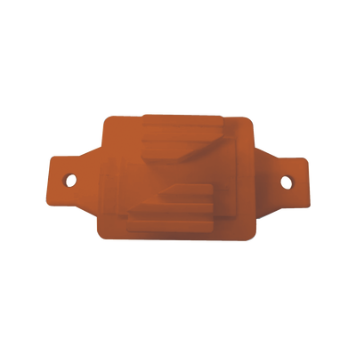 SFIRE - Aislador de Paso color Naranja reforzado para cercos eléctricos, resistente al clima extremoso