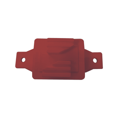 SFIRE - Aislador de Paso color Rojo reforzado para cercos eléctricos, resistente al clima extremoso