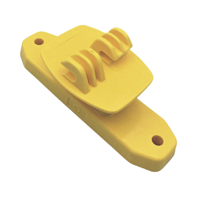 SFIRE - Aislador de Paso color Amarillo reforzado para cercos eléctricos, resistente al clima extremoso