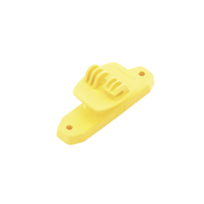 SFIRE - Aislador de Paso color Amarillo reforzado para cercos eléctricos, resistente al clima extremoso