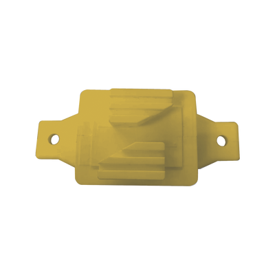 SFIRE - Aislador de Paso color Amarillo reforzado para cercos eléctricos, resistente al clima extremoso