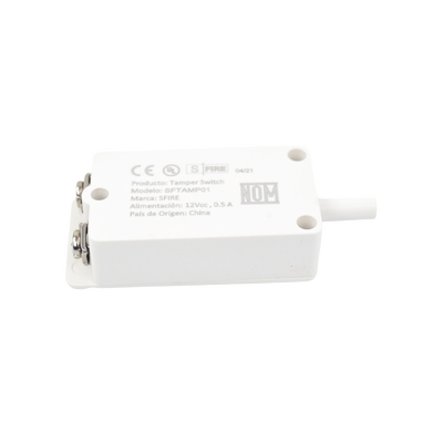 SFIRE - Tamper switch / Normalmente Cerrado / Aplicación para Paneles de alarma, Gabientes, paneles de acceso, etc / Facil uso