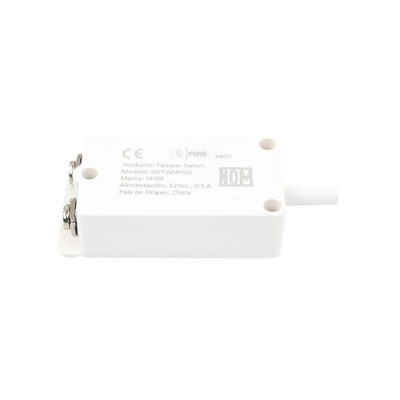 SFIRE - Tamper switch / Normalmente Abierto / Aplicación para Paneles de alarma, Gabientes, paneles de acceso, etc / Facil uso