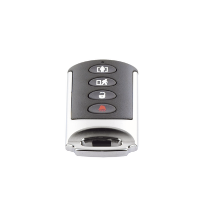 SFIRE - LLavero remoto de 4 Botones de uso rudo ideal para Armado total/parcial/desarmado/pánico. para DSC 433 MHz