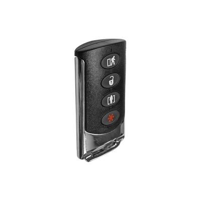 SFIRE - LLavero remoto de 4 Botones de uso rudo ideal para Armado total/parcial/desarmado/pánico. Duracion de Batería hasta 5 años.