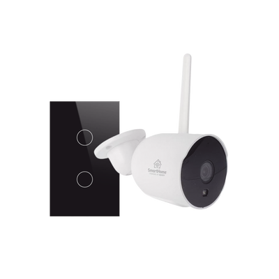 SMARTHOME BY EPCOM - (Wifi) KIT 1 camara Wifi y 1 apagador inteligente Wifi