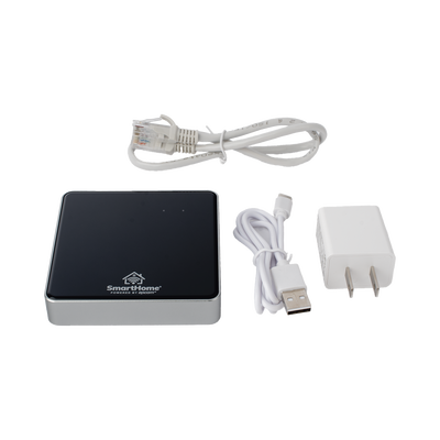 SMARTHOME BY EPCOM - (ZigBee) Controlador HUB para dispositivos ZigBee, conexion a Internet Ethernet.