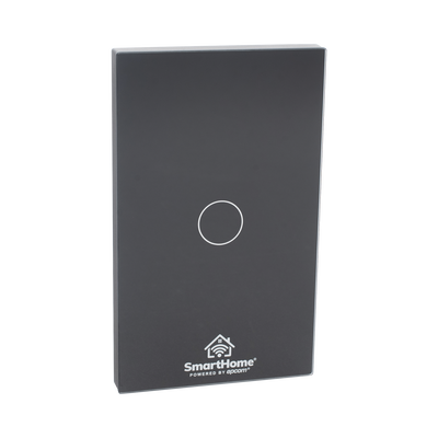SMARTHOME BY EPCOM - (ZigBee) Apagador switch inalámbrico ZigBee, control de 1 regreso de carga, 110V