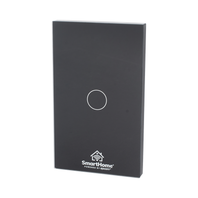 SMARTHOME BY EPCOM - (ZigBee) Apagador switch inalámbrico ZigBee, control de 1 regreso de carga, 110V