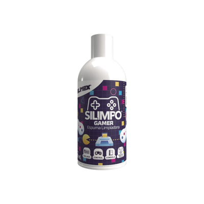 SILIMEX - Silimpo Gamer La Espuma de Limpieza con Protección UV, Efecto Anti-Estático y Aroma a Chicle para tus Dispositivos Gaming.