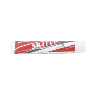SILIMEX - Pasta térmica aislante, previene corrosión por humedad en instalaciones al exterior,  soporta de -20 hasta 220ºC,  tubo 28 grs