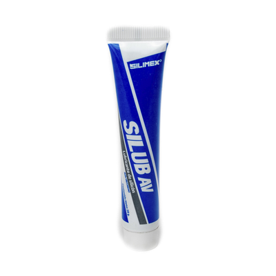 SILIMEX - Lubricante de silicón dieléctrico de alta viscosidad , soporte de -10 hasta 80ºC, para mecanismos de alta fricción, tubo 28 grs